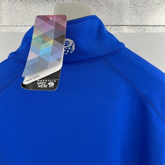 Mountain Hardwear Jacket Men's XXL Fleece Lined Full Zip Blue Tacna NWT BRANDED - Picture 11 of 15